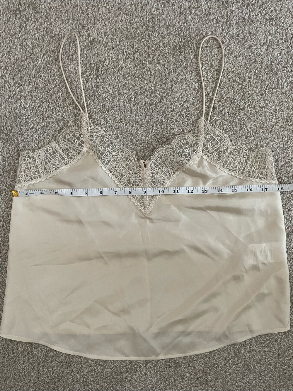 Sezane Jordia Top Cream - Size 4 - Picture 9 of 10